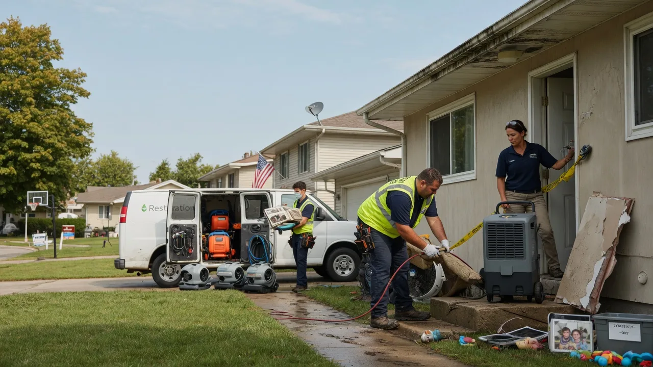 Water Damage Restoration in Pennsylvania near me